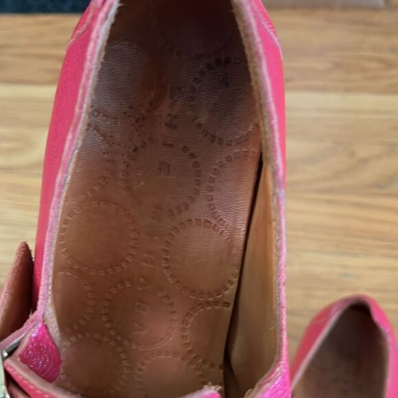 Chie Mihara Salou zine fisherman block heel sandal pump mosto pink size 39 - Picture 11 of 12